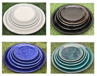 Garden Décor -- Saucers 